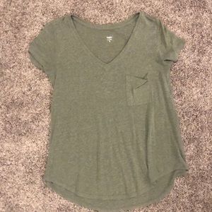 Target size Large olive green short sleeve Tee